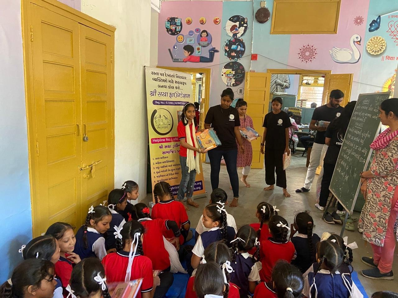 School kit distribution &mdash; Child Education