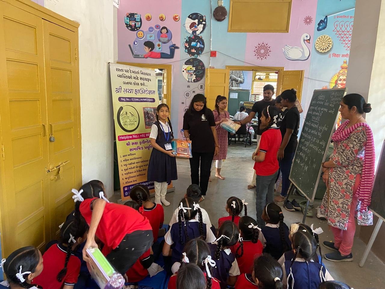 School kit distribution &mdash; Child Education