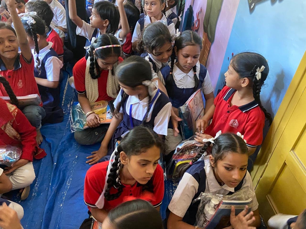 School kit distribution &mdash; Child Education