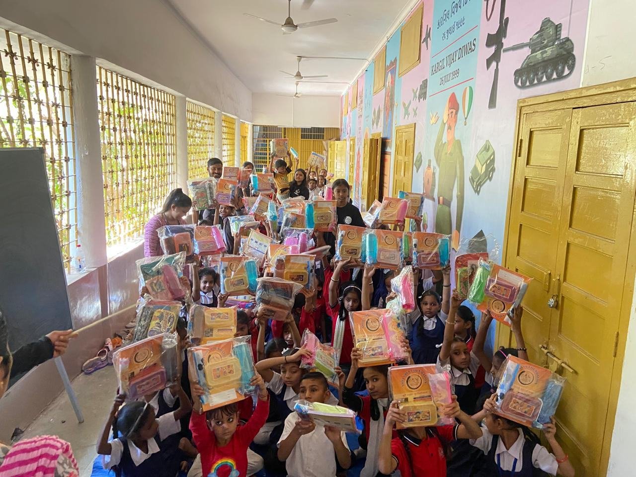 School kit distribution &mdash; Child Education