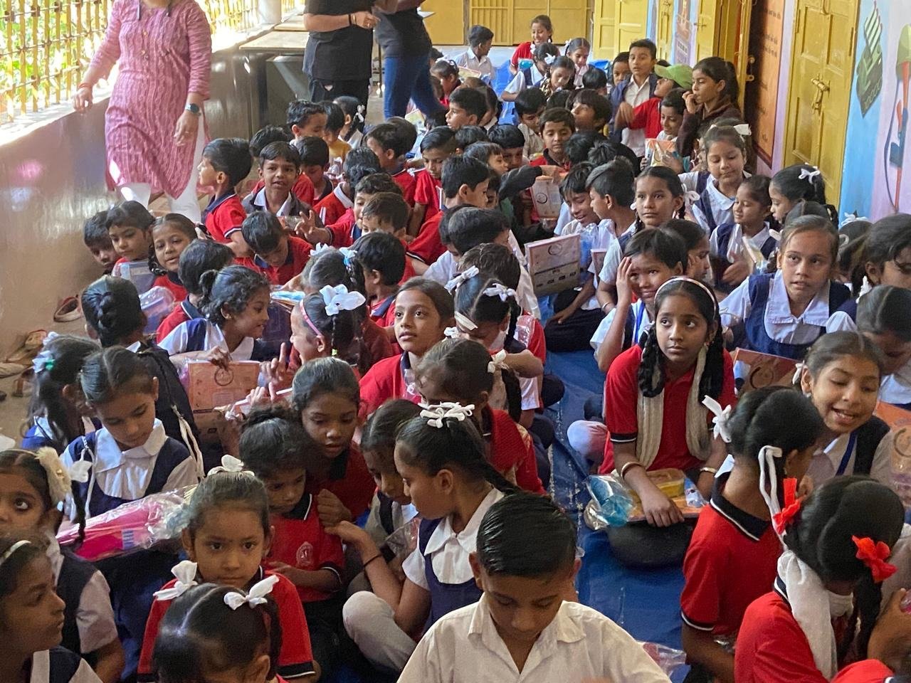 School kit distribution &mdash; Child Education